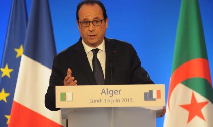 Hollande à Bouteflika : «Nous aurons besoin de travailler ensemble contre le terrorisme»